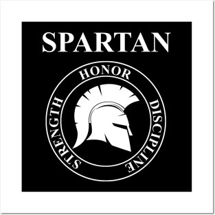 Spartan Warrior Virtues of Sparta Posters and Art